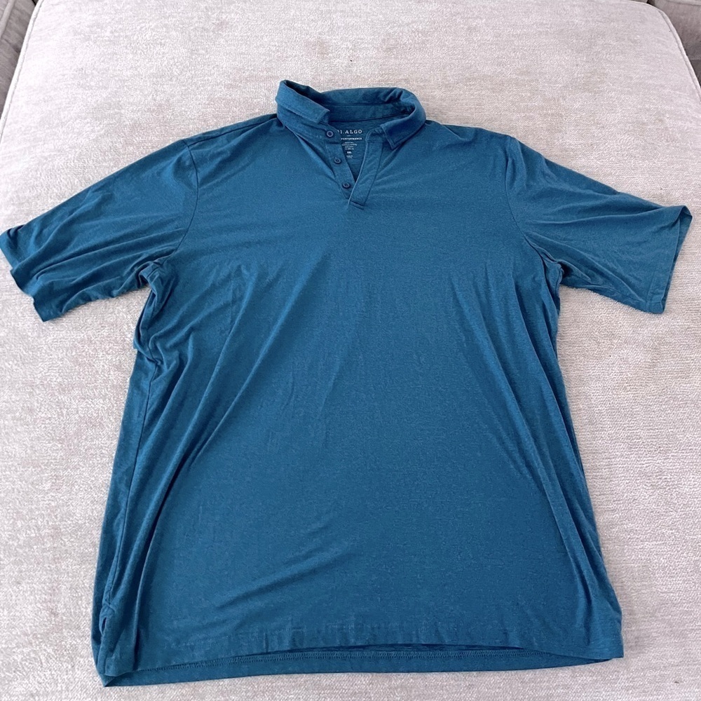 Classic Teal Polo Shirt for Men